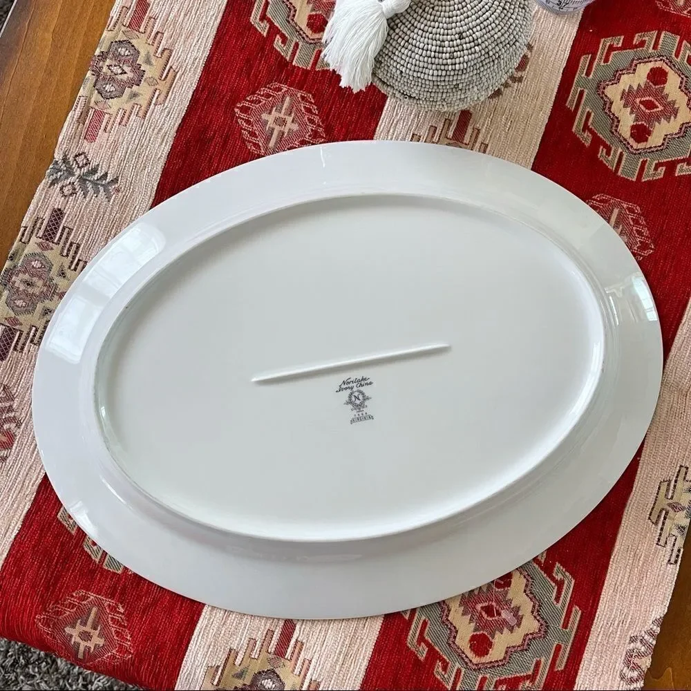 Noritake Ivory China Rare 7564 Virginia Platter